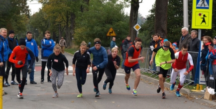 Start młodych zawodników, fot. Tomasz Lenkiewicz